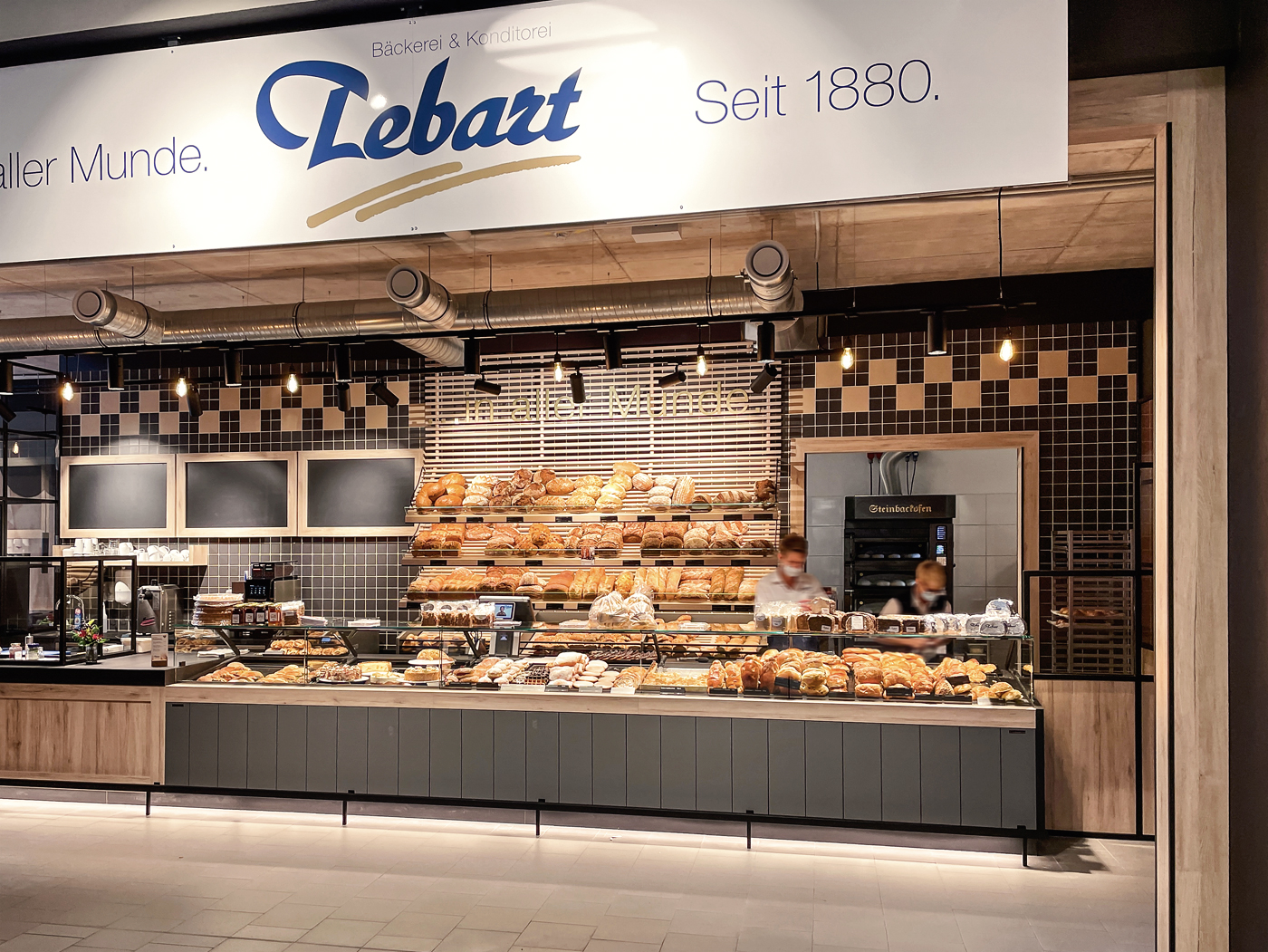 Bäckerei Konzept mit Fernwirkung 