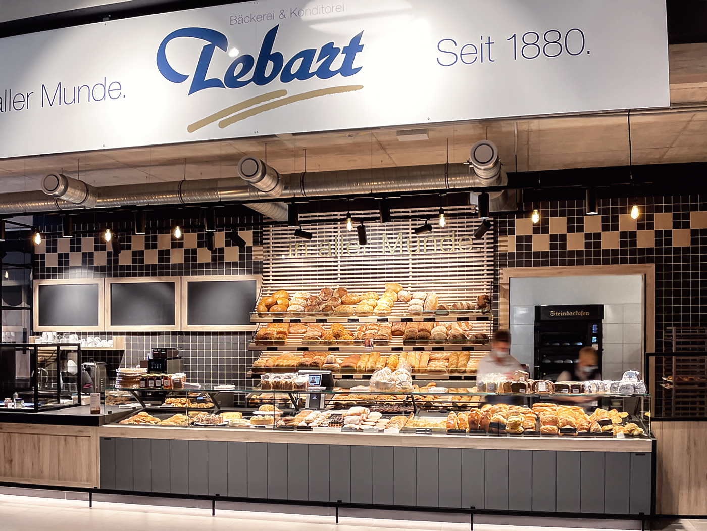 Bäckerei Konzept mit Fernwirkung 